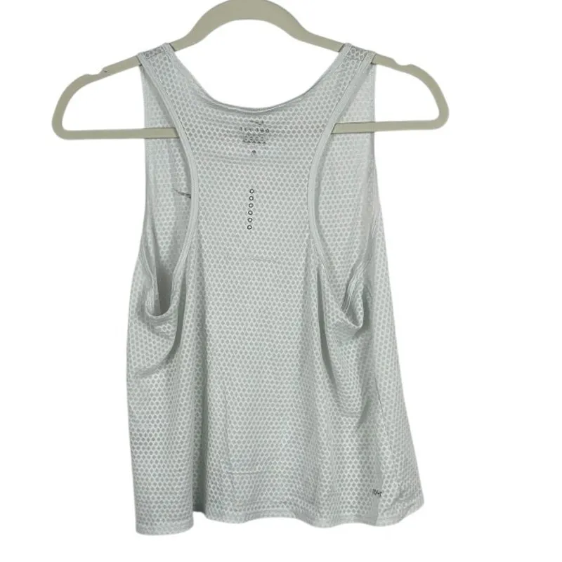 Nike Dri-fit Light Gray Sleeveless Shirt Medium - Image 2