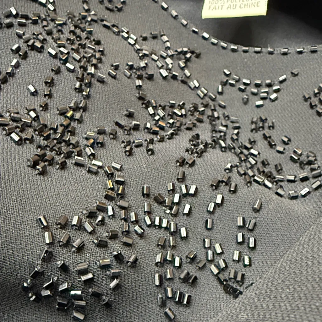 Jones New York Black Party Dress size 6P - Image 12