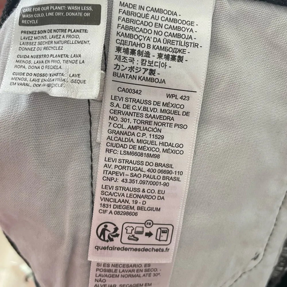 Levi’s Premium 501® Original Fit High Rise Women's Shorts Black Sz 33 NWT - Image 7