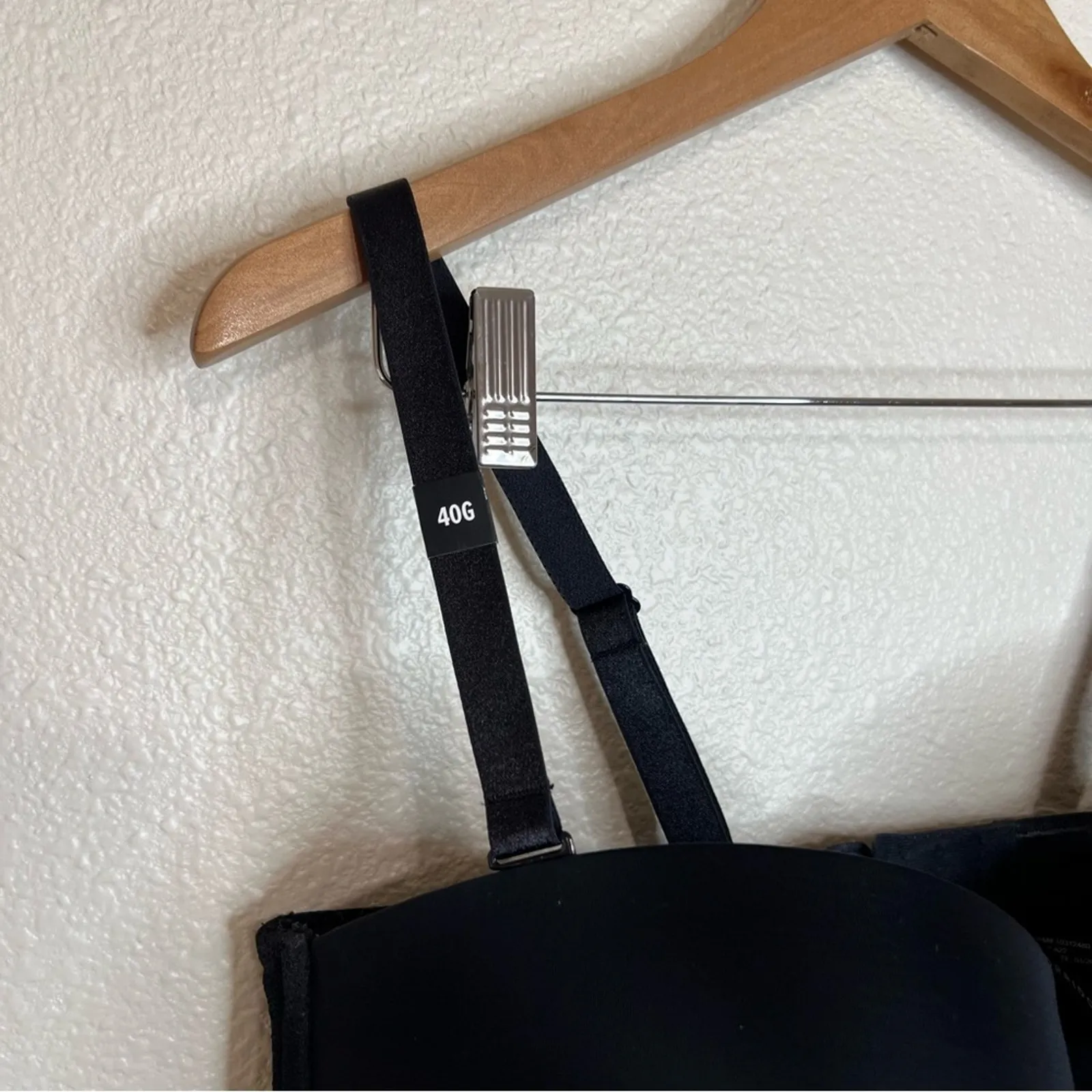 Torrid Curve Black Lightly Lined Multi-Way Strapless Bra NEW 40G - Image 3