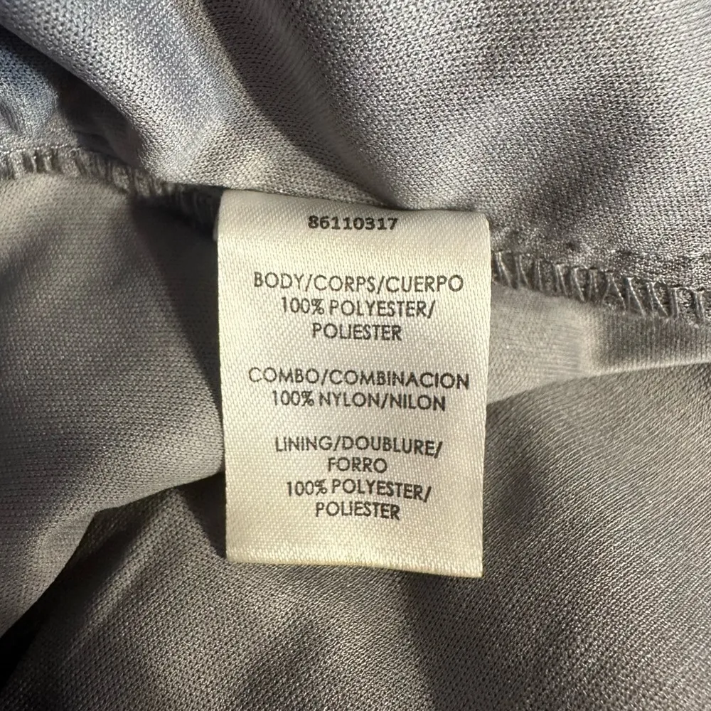 JS Collections Lyra Flutter Cocktail Dress size 10 Silver Grey Sequins Evening - Image 14