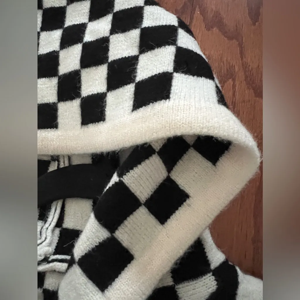 Checkered board Wool Hoodie Size undefined - Image 10