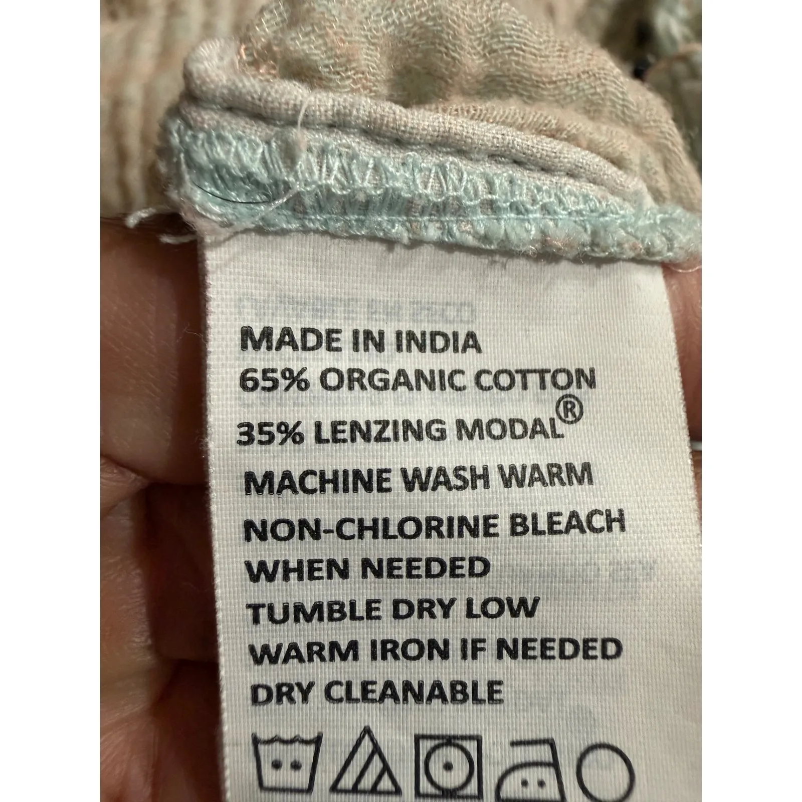 prAna Striped Gauze Button Front Sleeveless Dress Women's Small - Image 5