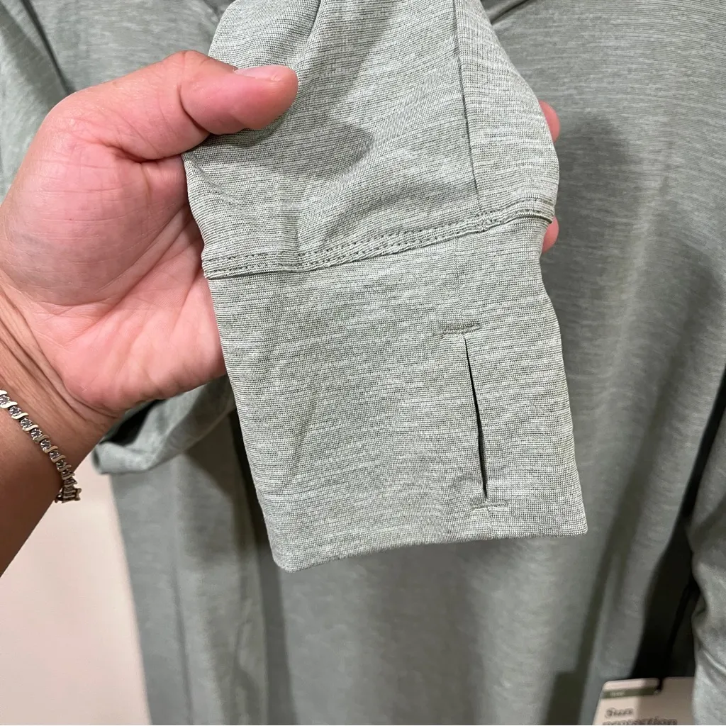 NWT REI Sun Protection Built for the Trail women’s size 1X harvest sage heather - Image 8