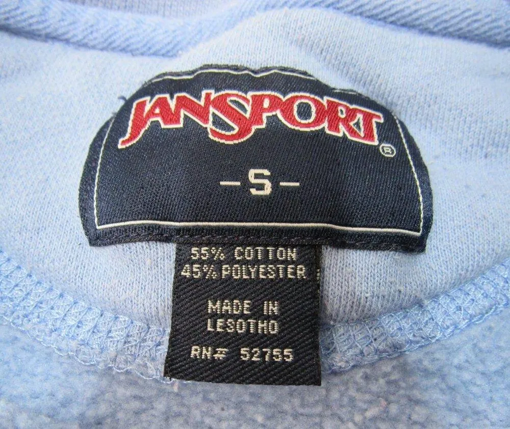 Jansport United States Navy MOM pullover Crewneck Sweater Blue Womens Small - Image 3