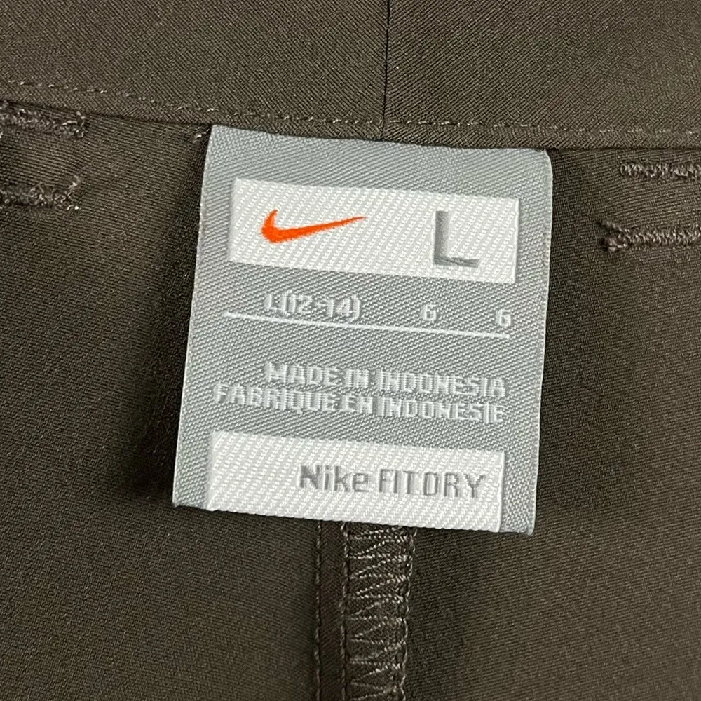 Nike Y2K Large Embroidered Cargo Baggy Oversized Loose Artsy Hippie Boho Pants - Image 9