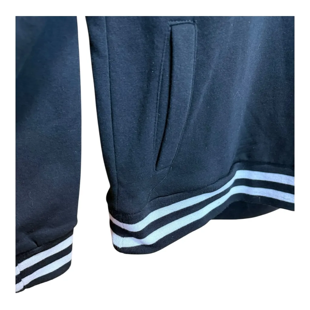 UNK NBA Women’s San Antonio Spurs Sweatshirt Pullover | Funnel Neck | Large Black - Image 5