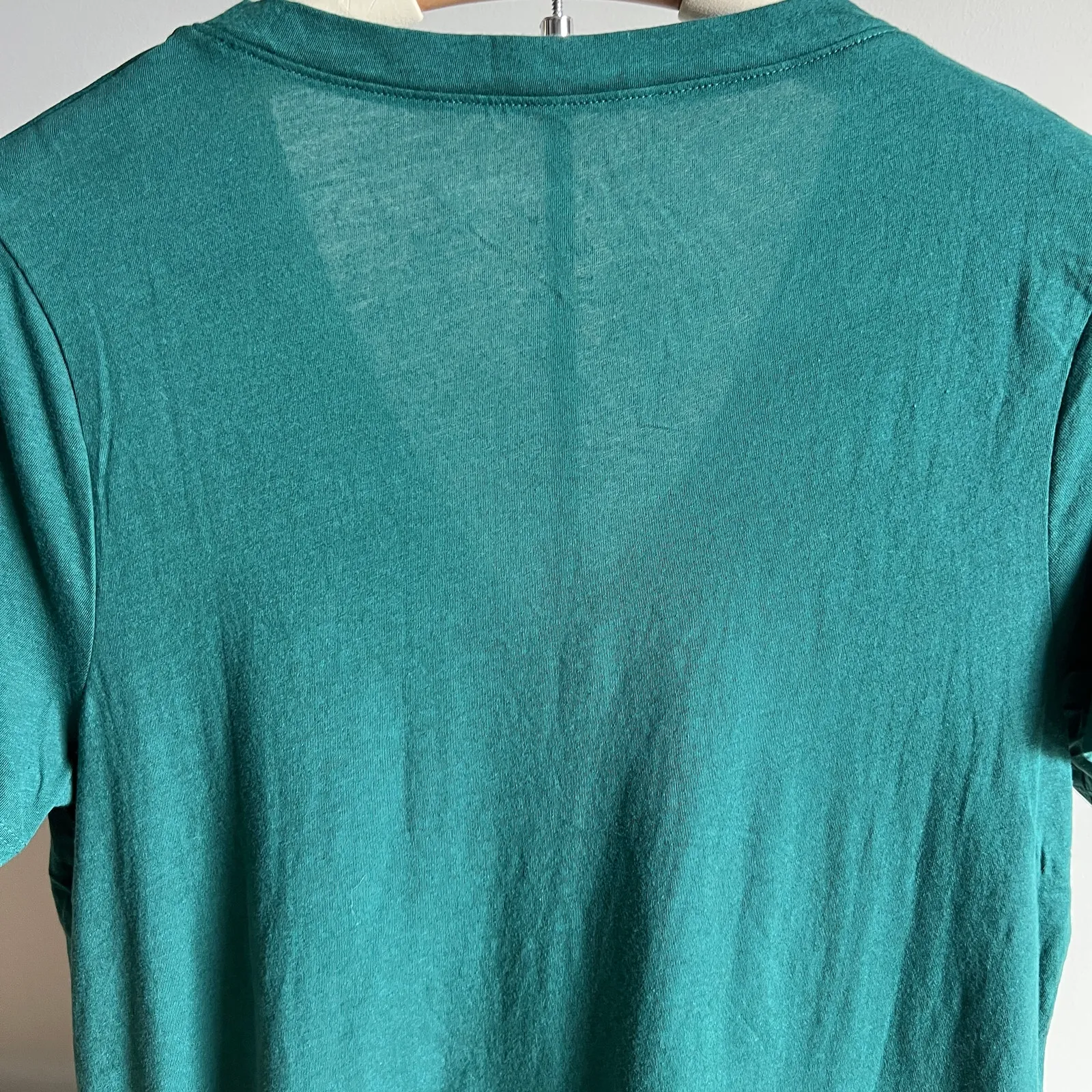 A New Day Women's Teal Green V-Neck Short Sleeve T-Shirt - Size Large - NWT - Image 7
