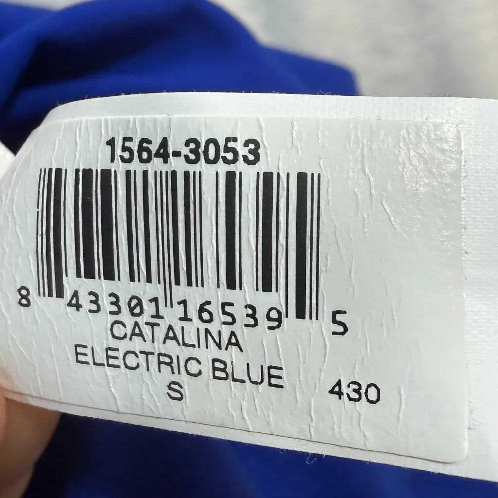 Dress the Population S Catalina Fit & Flare Cocktail Dress Electric Blue Sexy - Image 10