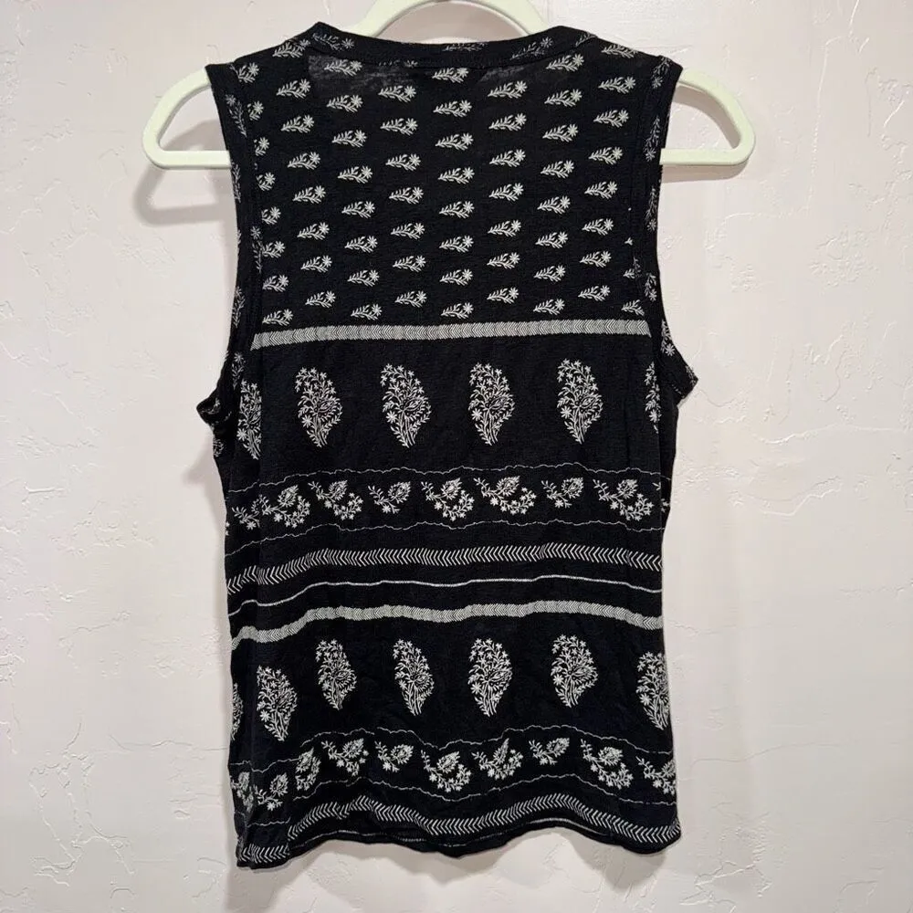 Lucky Brand Bandana Print Tank Size Medium - Image 2