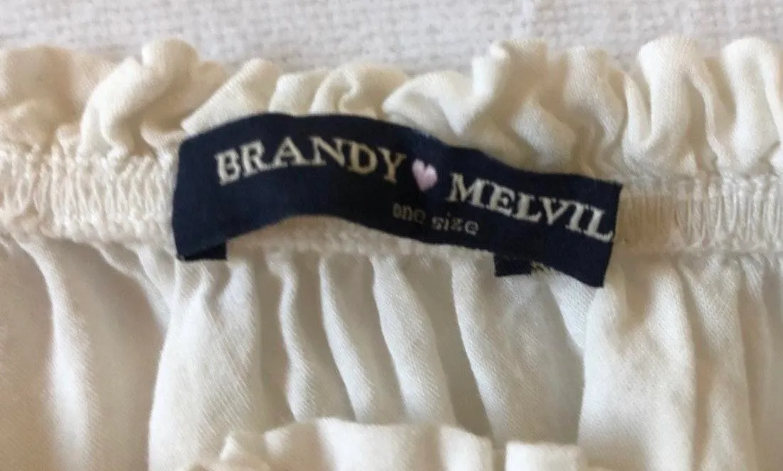 Brandy Melville Off The Shoulder Long Sleeve Top - Image 4