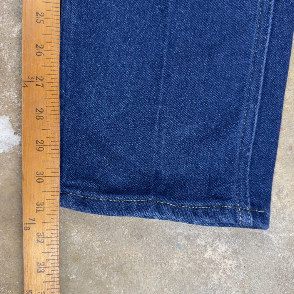 Vintage Lee Women’s High-Rise Jeans 18L Dark Wash, Excellent Condition 80’s 90’s - Image 8