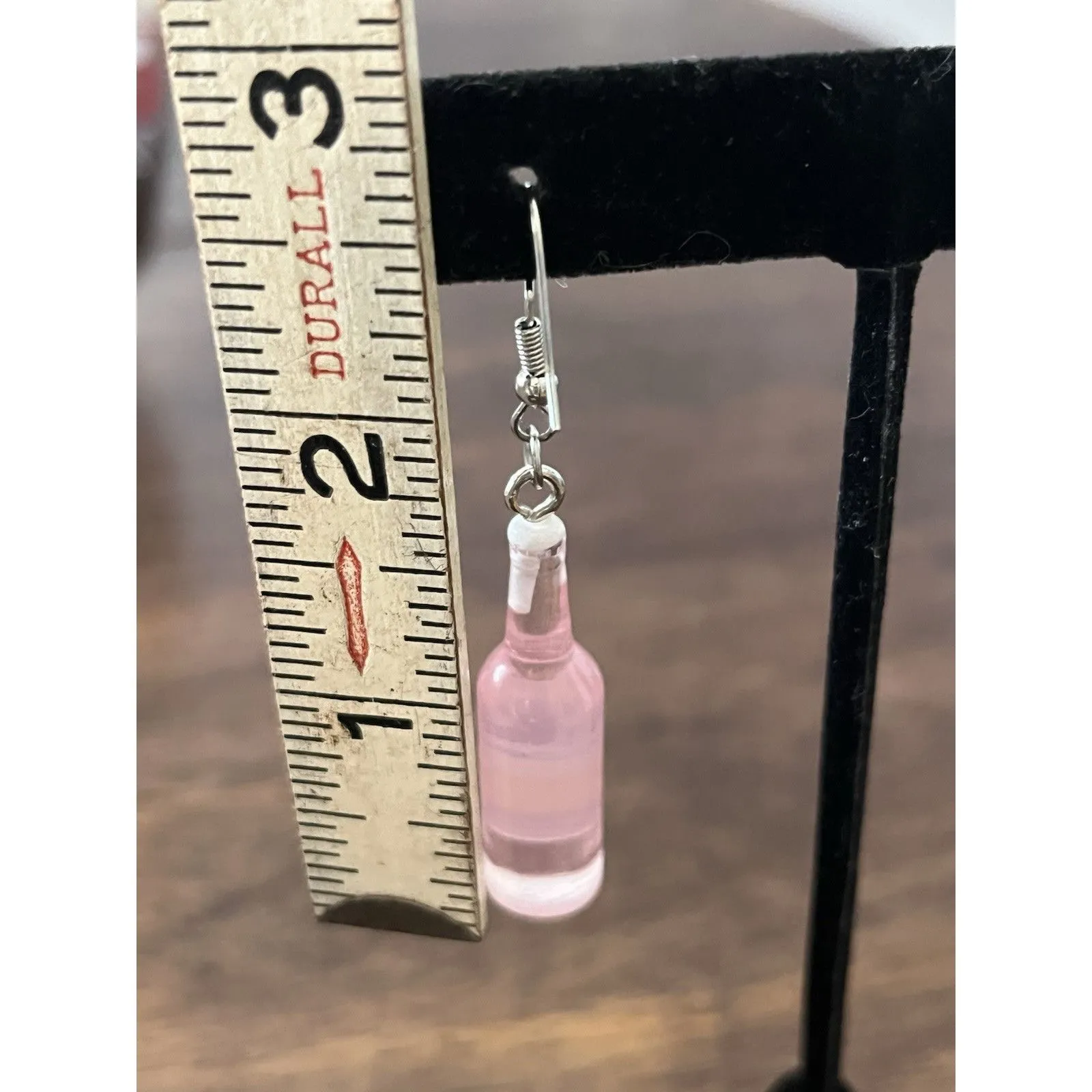 Corona Bottle Unbranded Dangle Hook Earrings 2.5 Drop Beer Alcohol - Image 6