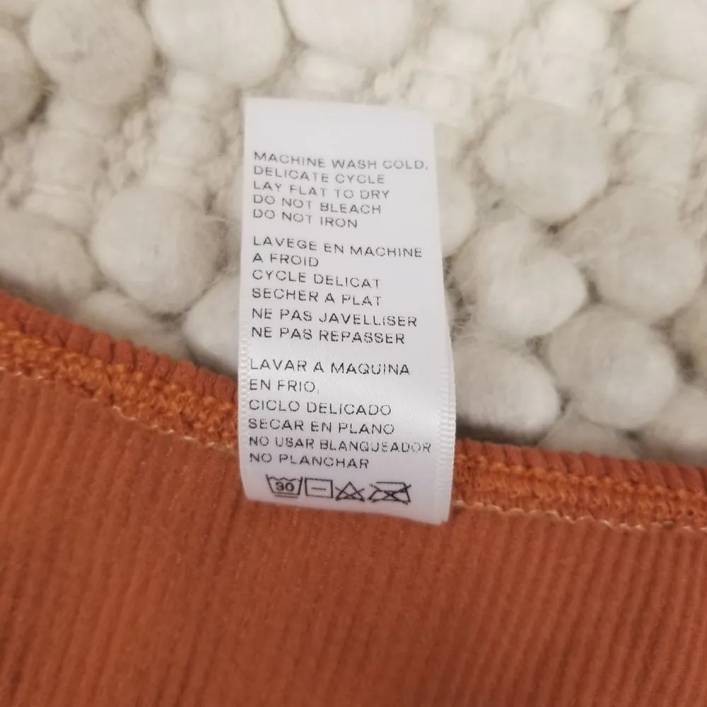 NWT Good American "Always Fits Good Basic Cheeky" Bikini Bottoms Cinnamon Sz 5/6 - Image 6