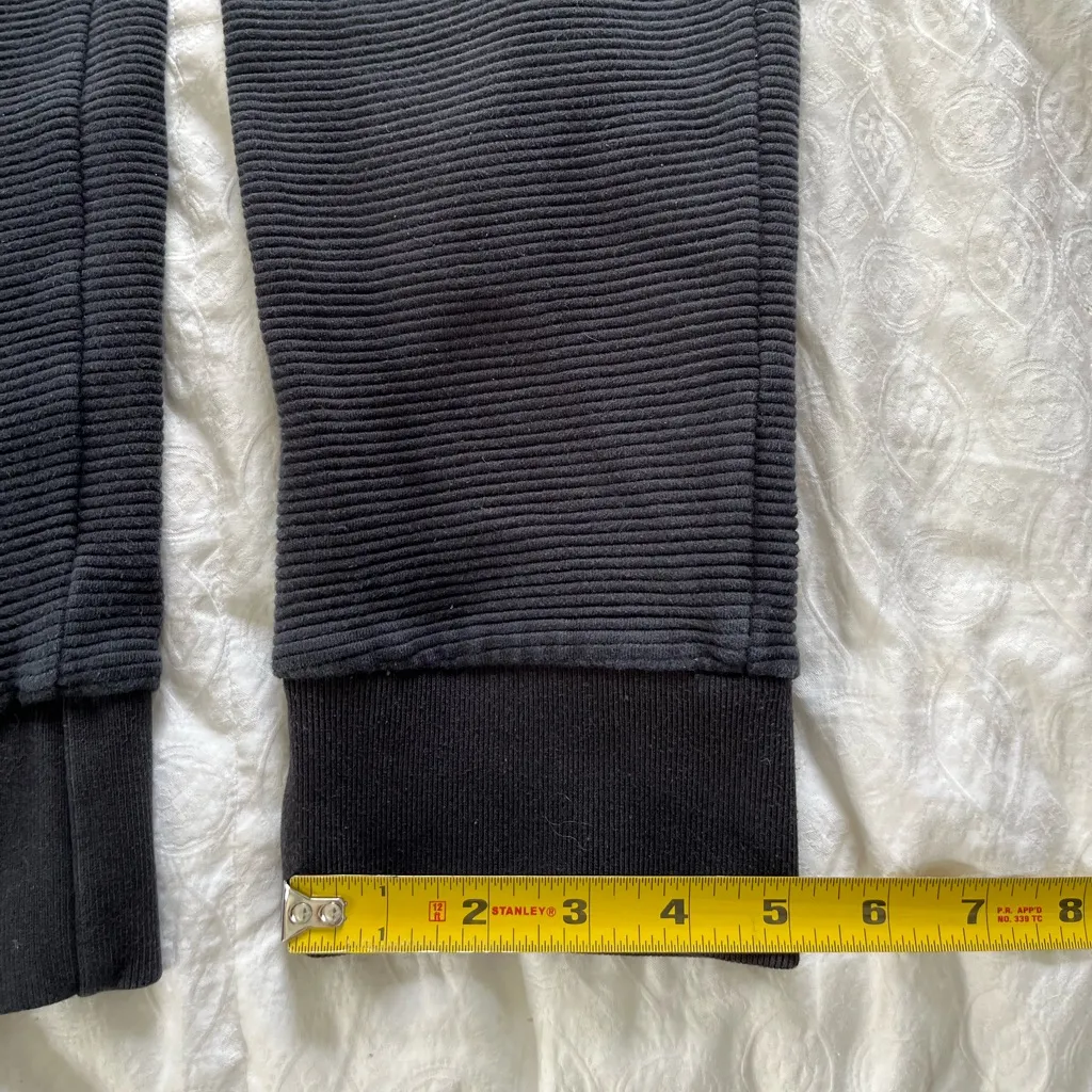 American Apparel Charcoal Ribbed Pants - Image 3