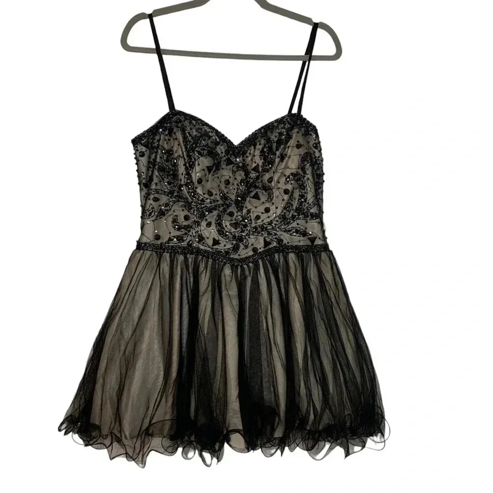 Dave & Johnny Vintage Party Dress - Image 3