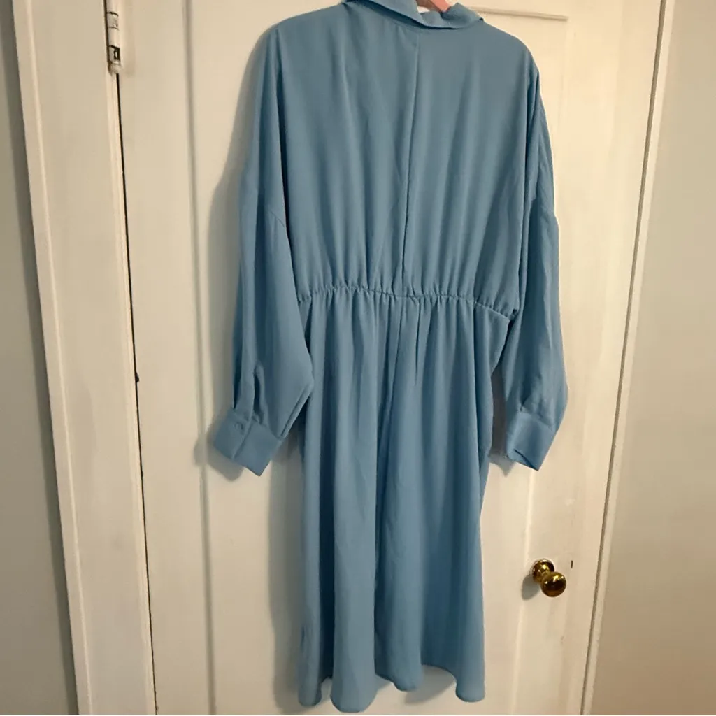 89th & Madison Light Blue dress Size XL - Image 3