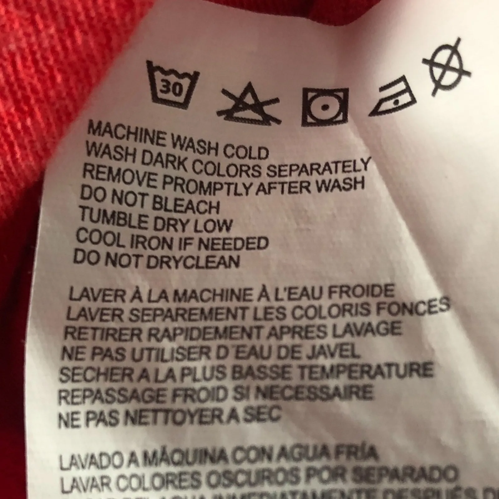 New Balance Dry Neon Orange Thumbhole Hoodie Size XS - Image 12