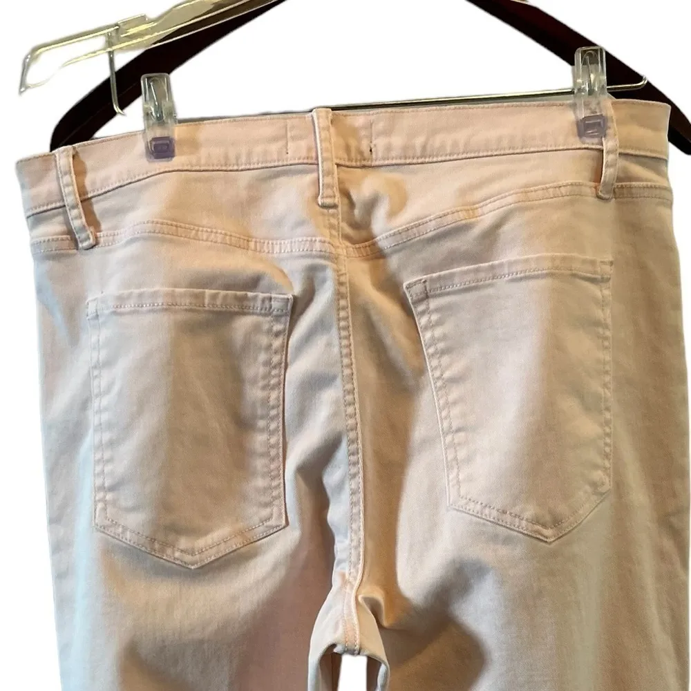 Banana republic skinny‎ fit size 12 light pink jeans - Image 6