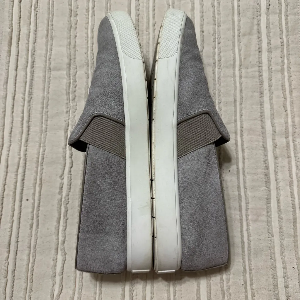 Vince  Gray Slip on Sneakers - Image 3