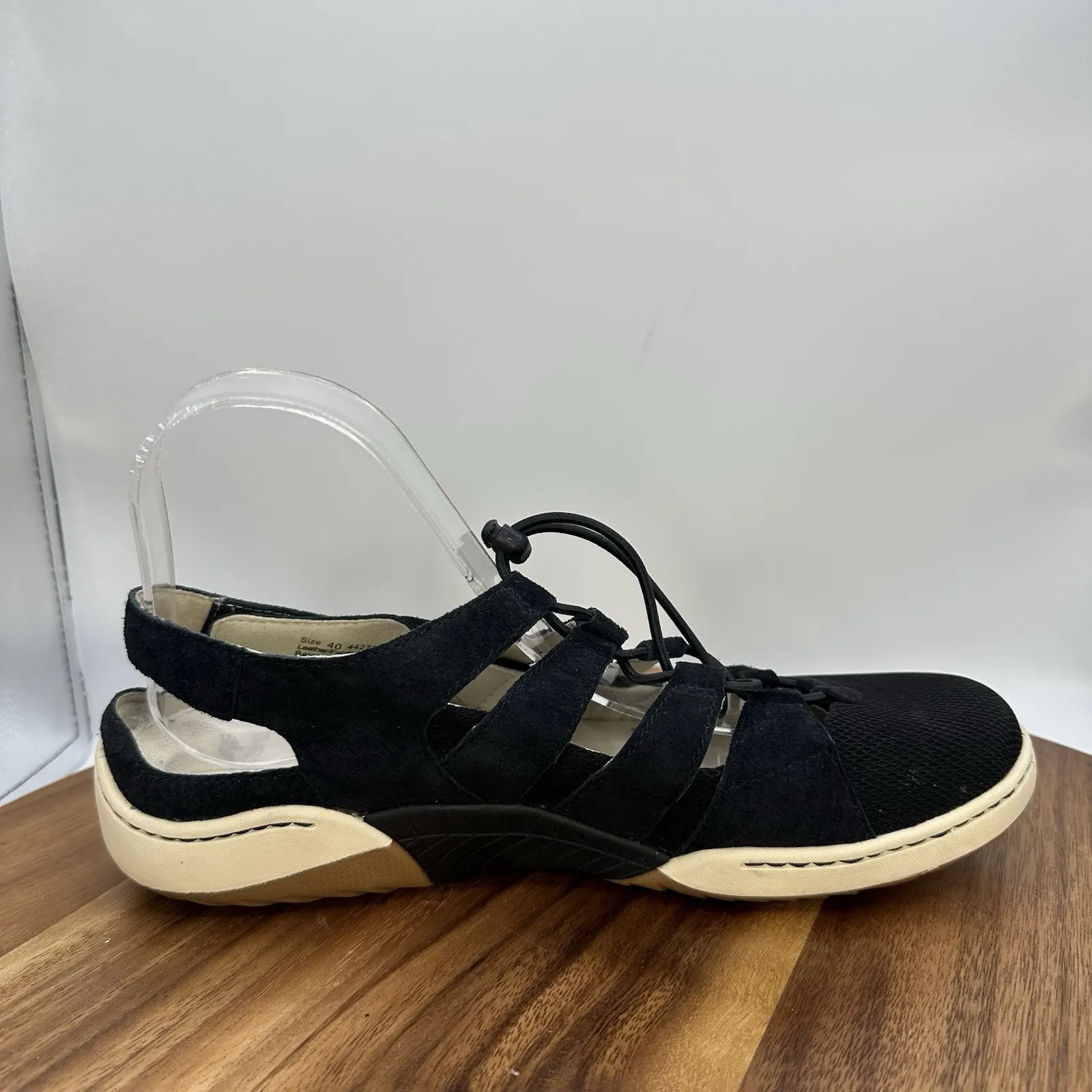 Dansko Riona Comfort Shoes Black Strappy Casual Travel Women's 40 US 9-9.5‎ - Image 5