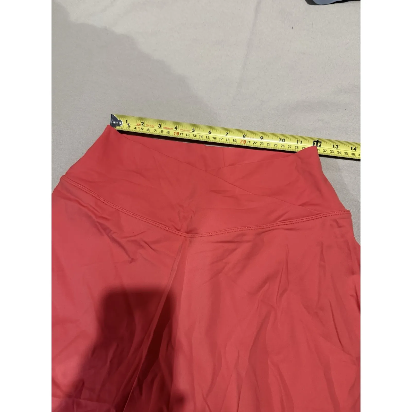 Brito Women's Crossover Tennis Skirt with Shorts Coral Size M Size M - Image 7