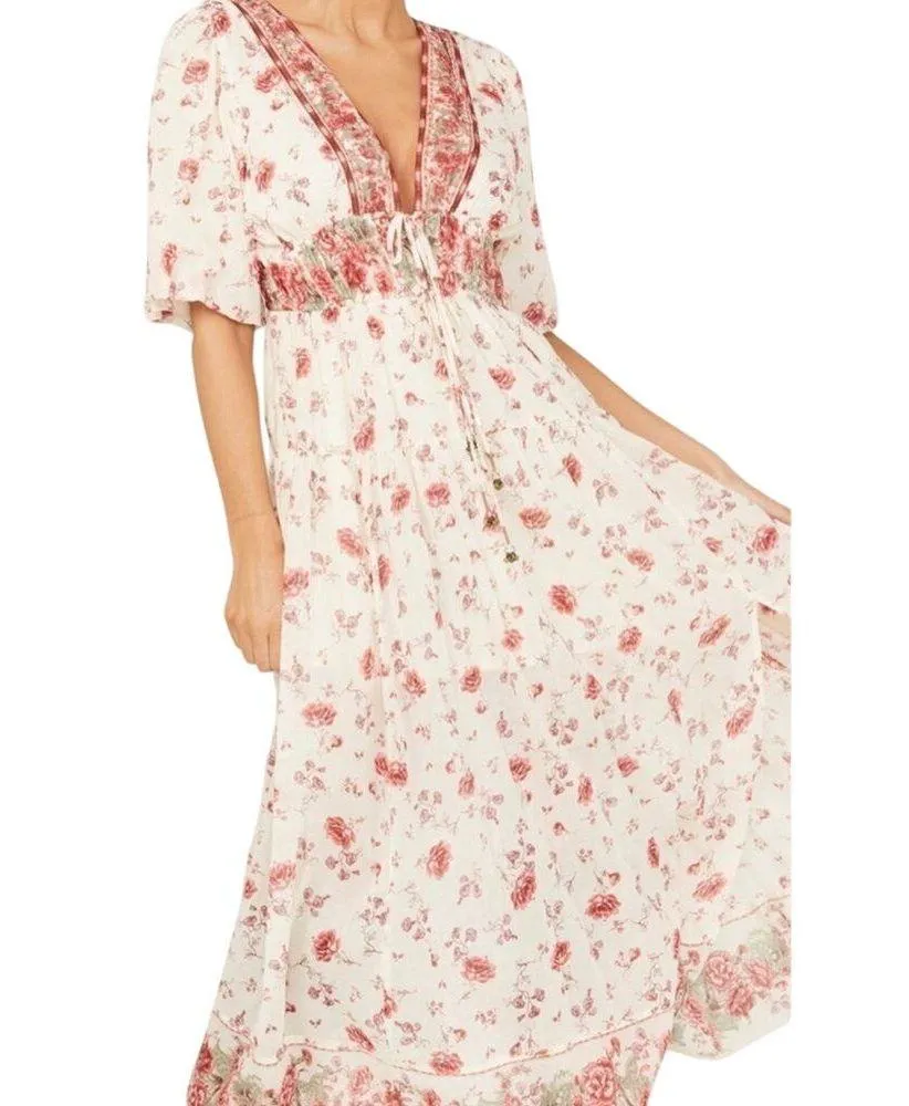 FREE PEOPLE Lysette Maxi Dress Size Large New with Tag MSRP $168 - Image 3