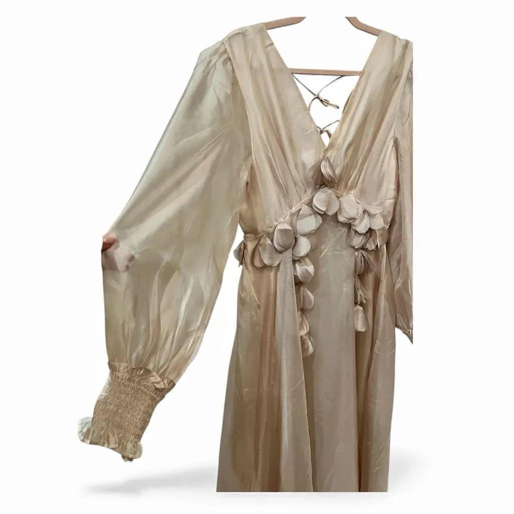 L’Atiste Blush Petal Maxi Dress – New With Tags – Size Large - Image 11