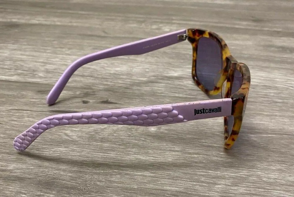 Just Cavalli Cheetah print/purple Sunglasses - Image 3