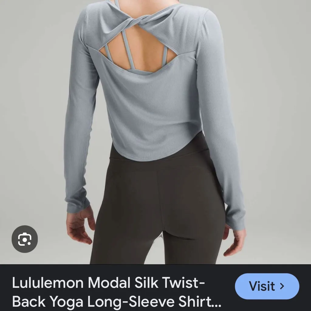 Lululemon twist back top - Image 2