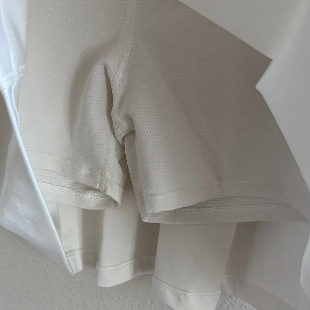 GAP Fit GAPFit White Skort Athleisure Skirt Shorts Stretch - Image 4