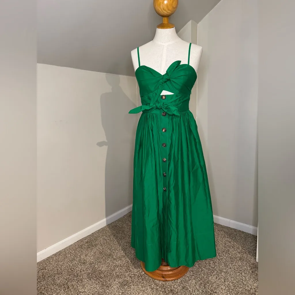 Kate Spade Vibrant Green Dress - Image 8