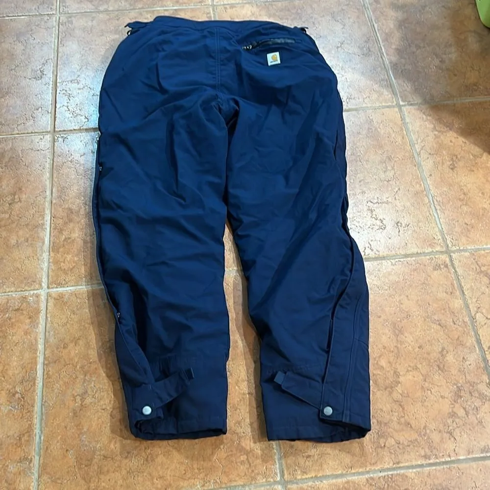 Carhartt Women's Insulated Ski Strom Defender Pants size L(12/14) - Image 3