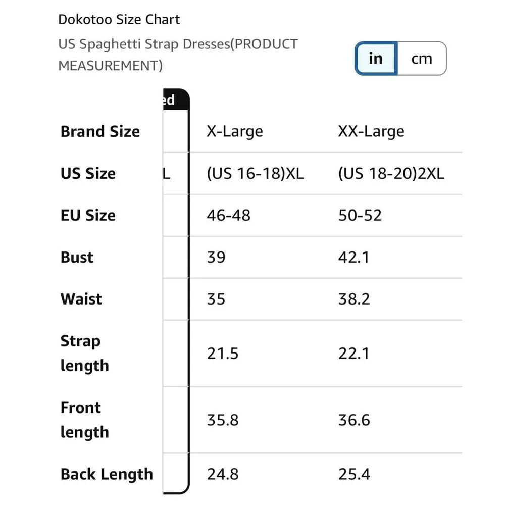 NEW Spaghetti Strap V Neck Ruffle Hem Mini Dress 2X White - Image 3