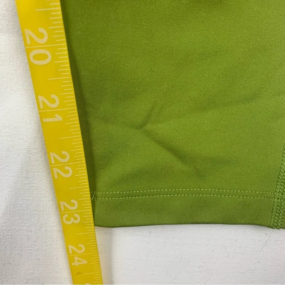 Girlfriend Collective women's large green Capri crop leggings athleta Lulu soft - Image 9