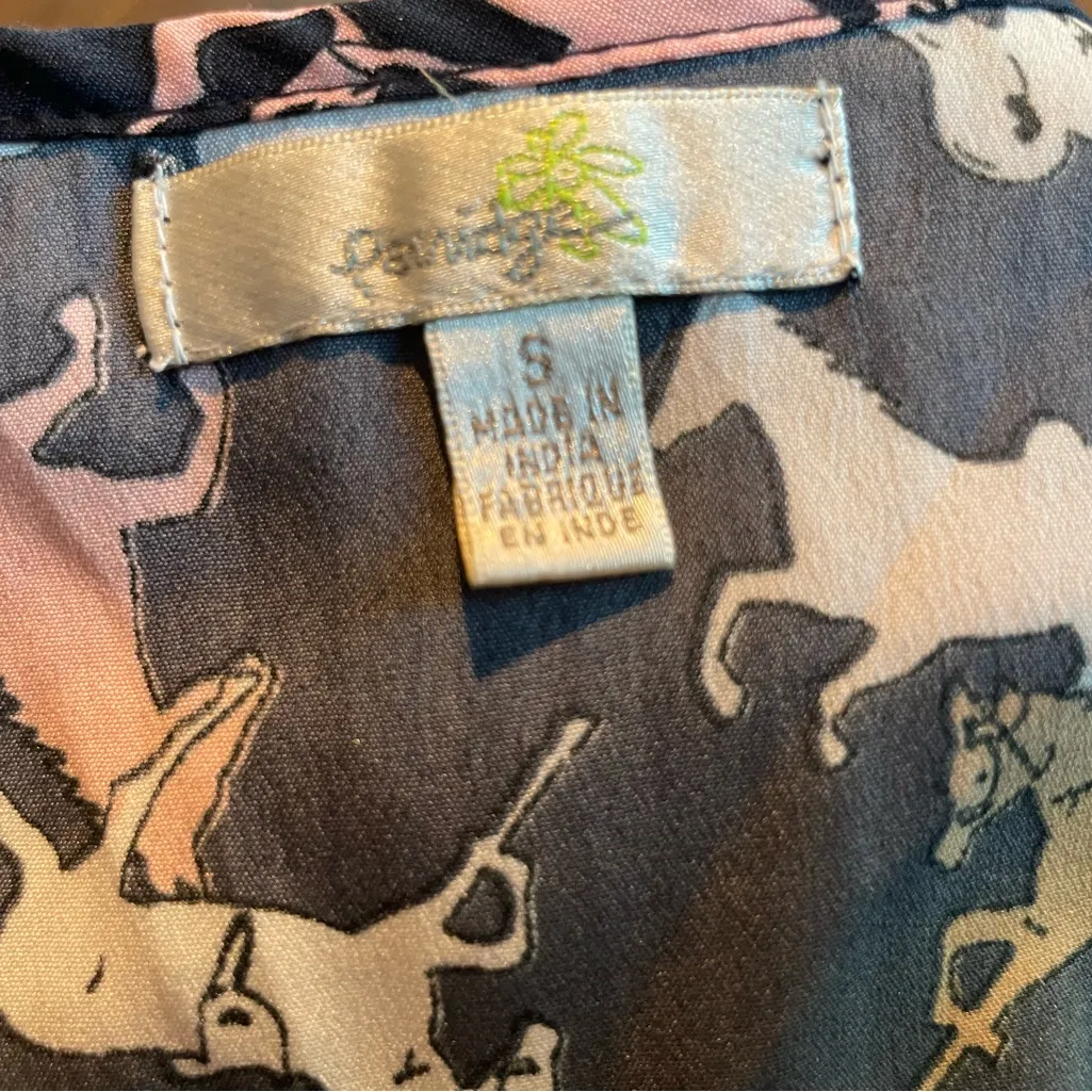 Anthropologie Porridge Petaluma Horse Dress -Size Small - Image 13