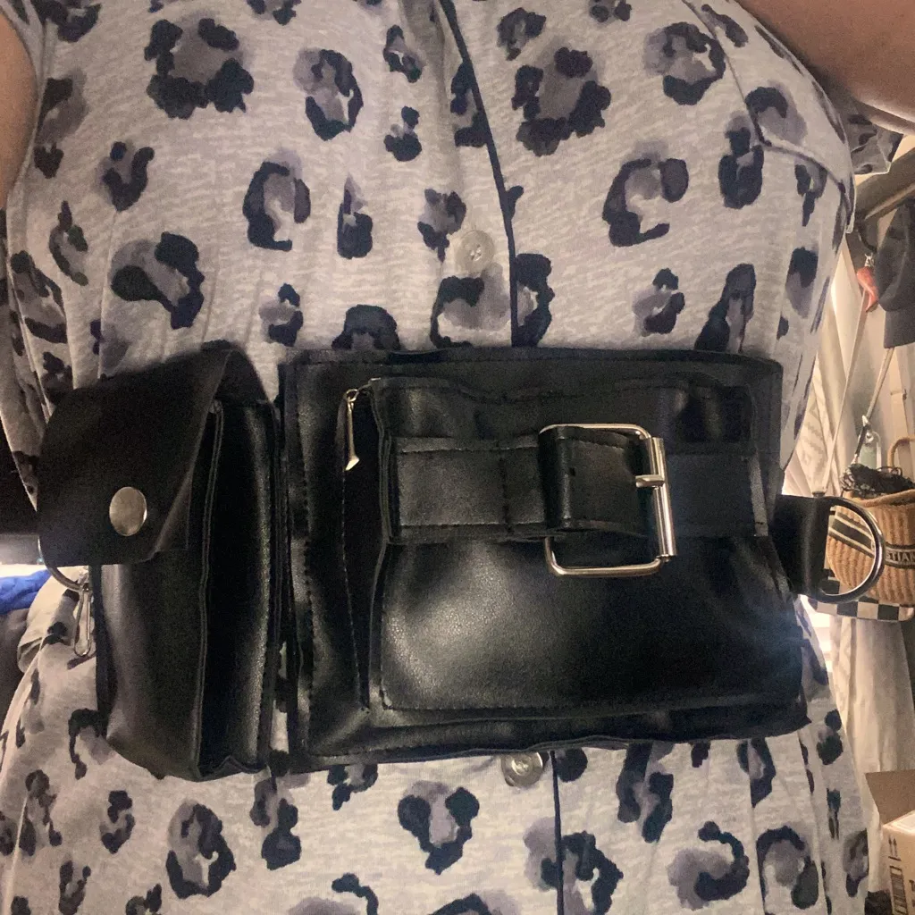 New Fanny Pack, Waist Bag for Travel Outdoor black - Image 8