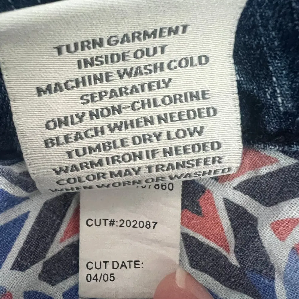 Torrid Womens Acid Wash Jean/Denim Cut-Off Distressed Shorts 22 5-Pocket Stretch - Image 11