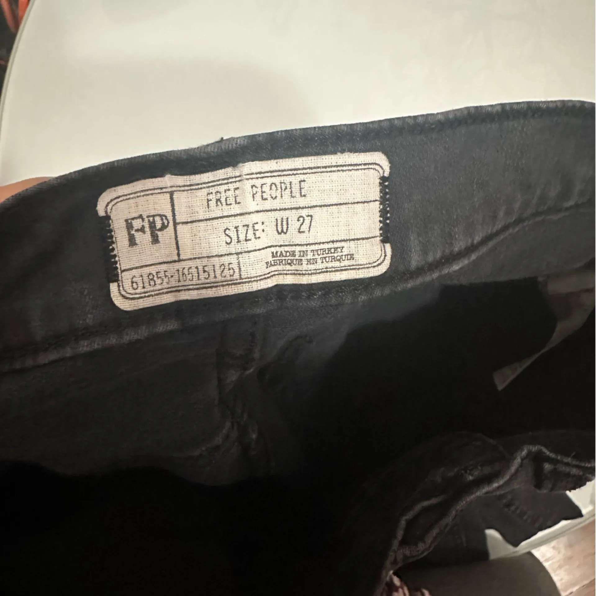 Free People Dark Wash Jeans - Image 4