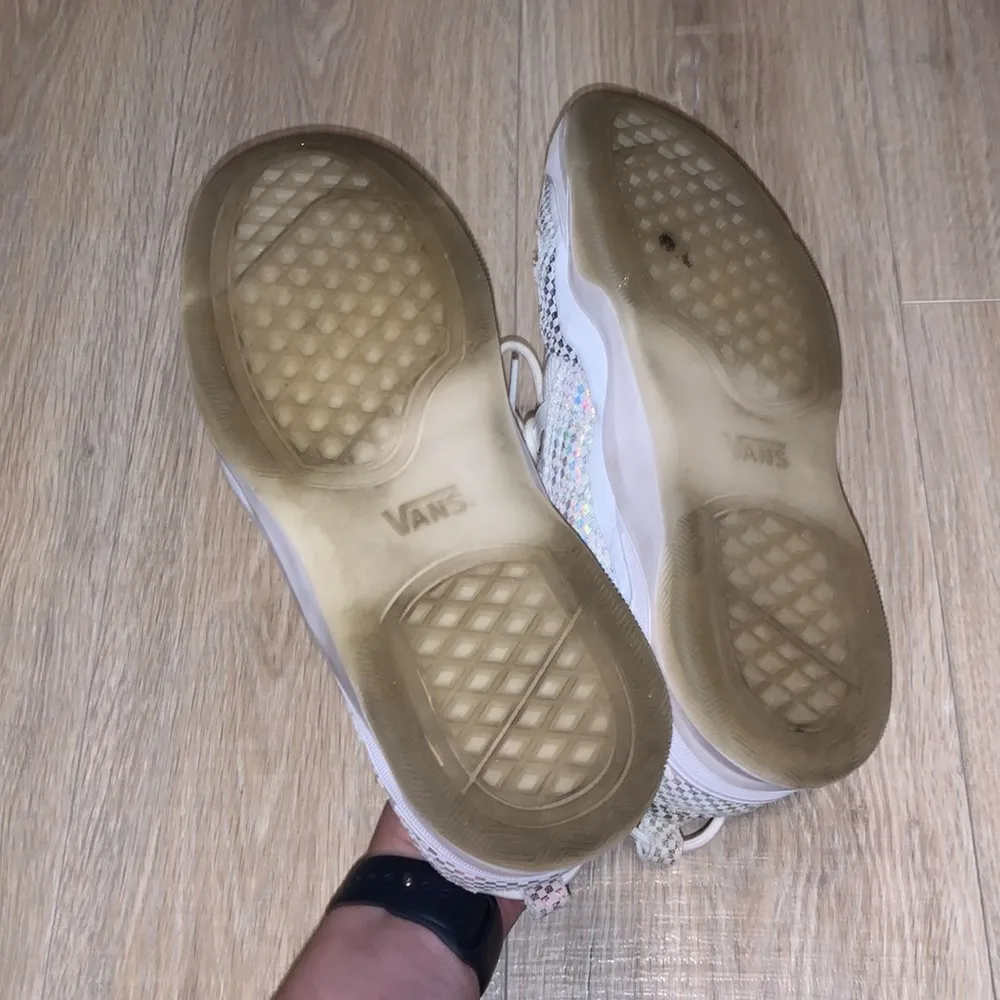 ultra Cush Varix white rainbow unisex tennis shoes - Image 7