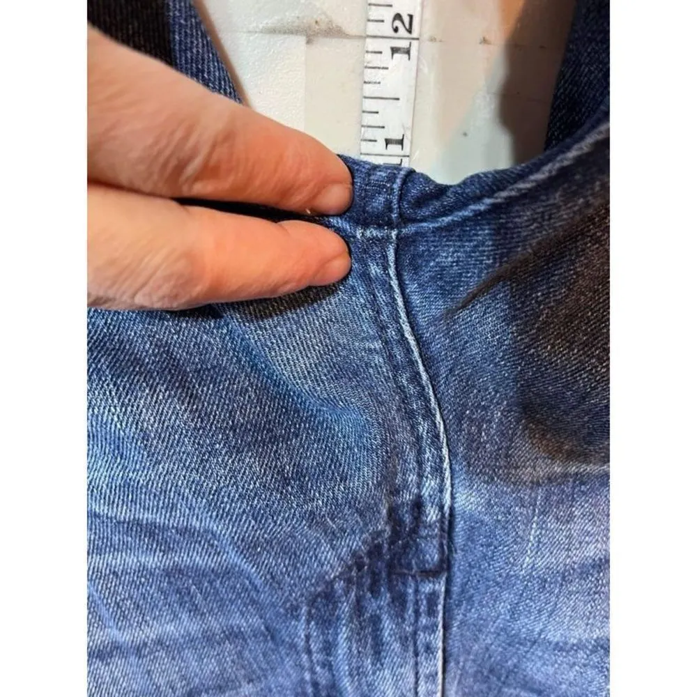 7 For All Mankind‎ Women's Straight Austyn Jeans Blue Denim Medium Wash Size 30 - Image 13