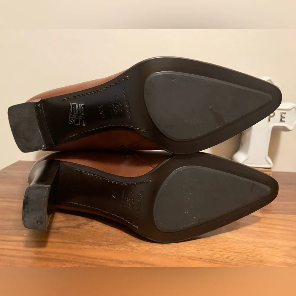 Via spiga leather heeled boots size 9 1/2 M - Image 7