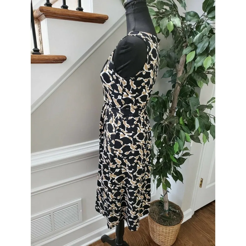 George Women Black & Brown Polyester V - Image 5