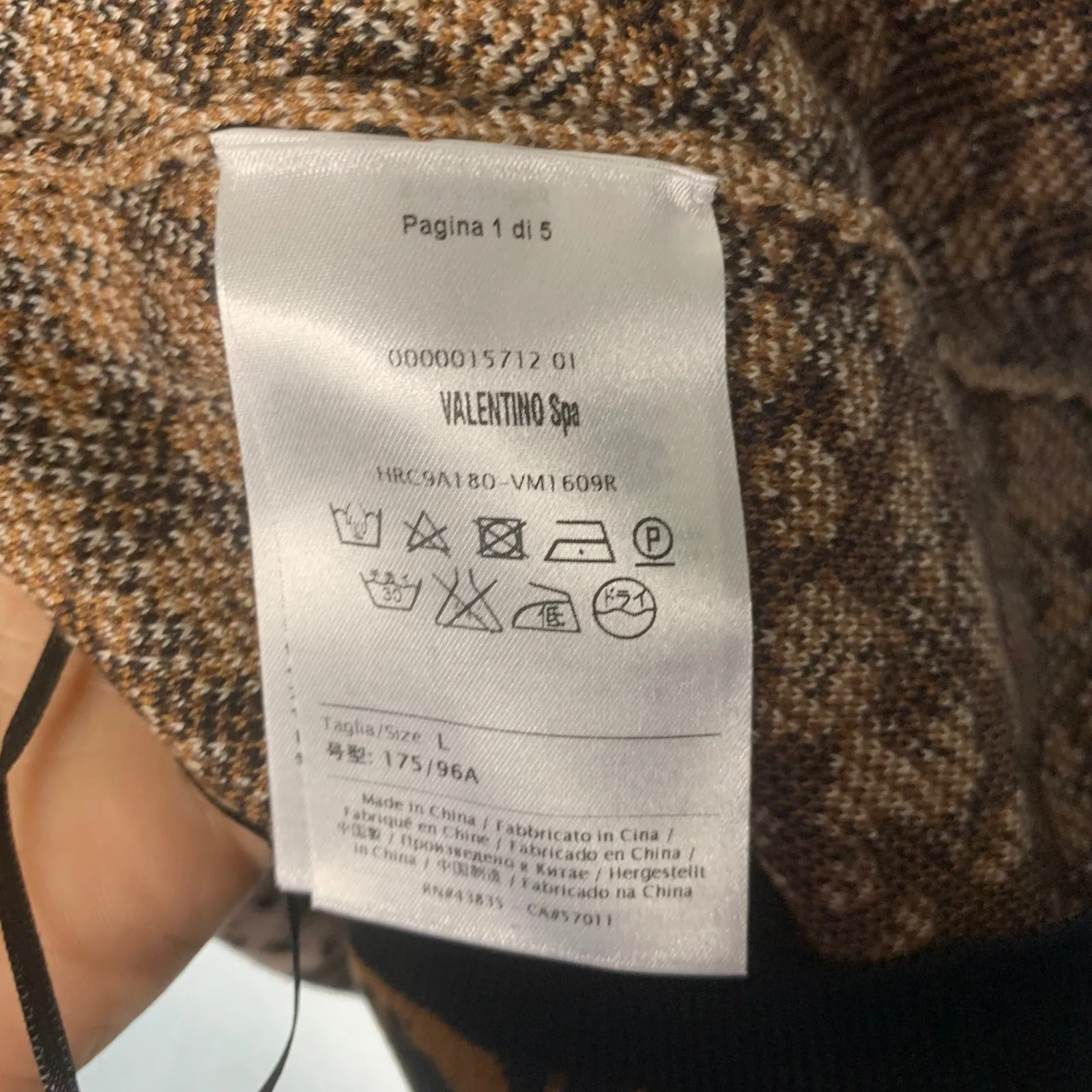 Red Valentino leopard animal print long sleeve knit sweater dress large mob wife - Image 8