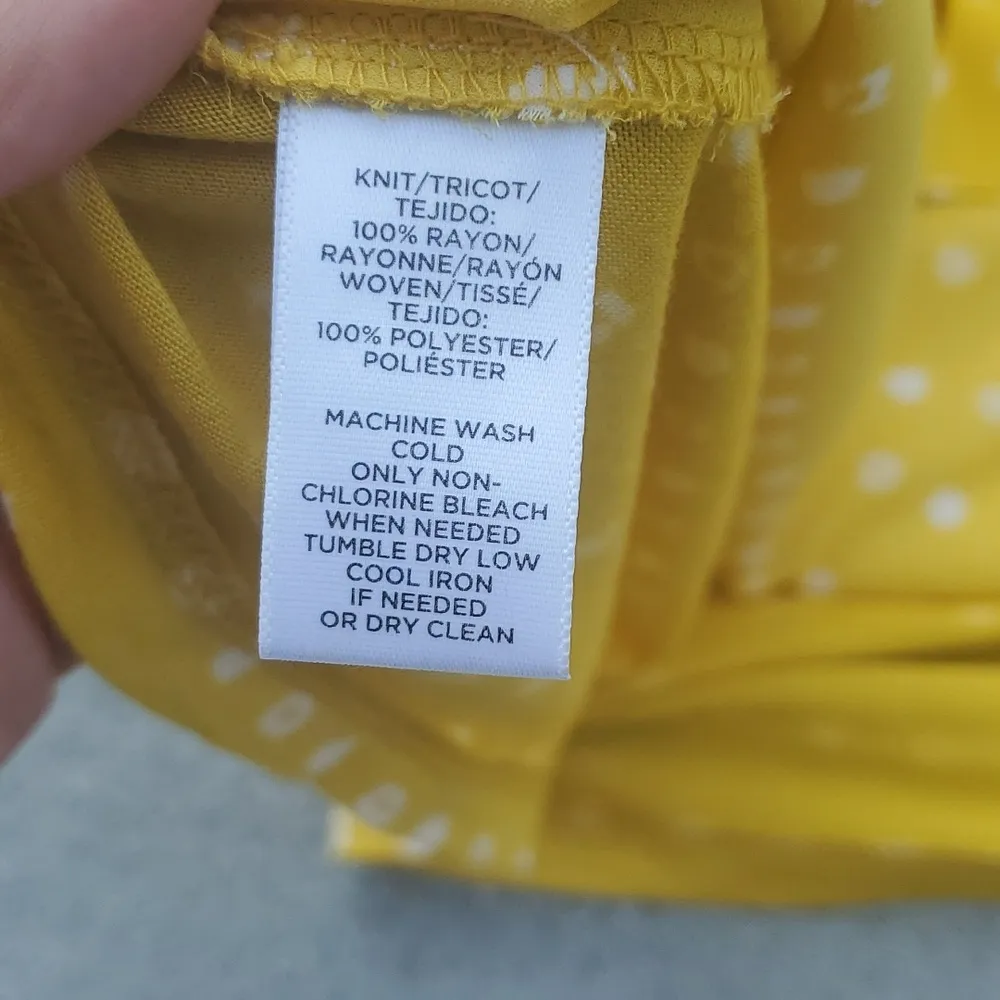 Loft Petite Polka Dot Mixed Media Sleeveless Top - Image 11