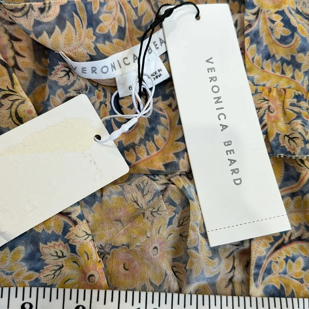 Veronica Beard paisley mini dress NEW - Image 13