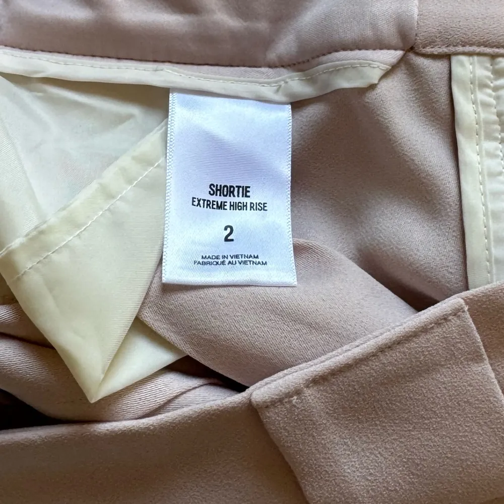 Express Dusty Pink Mini High Rise Skort - Image 2