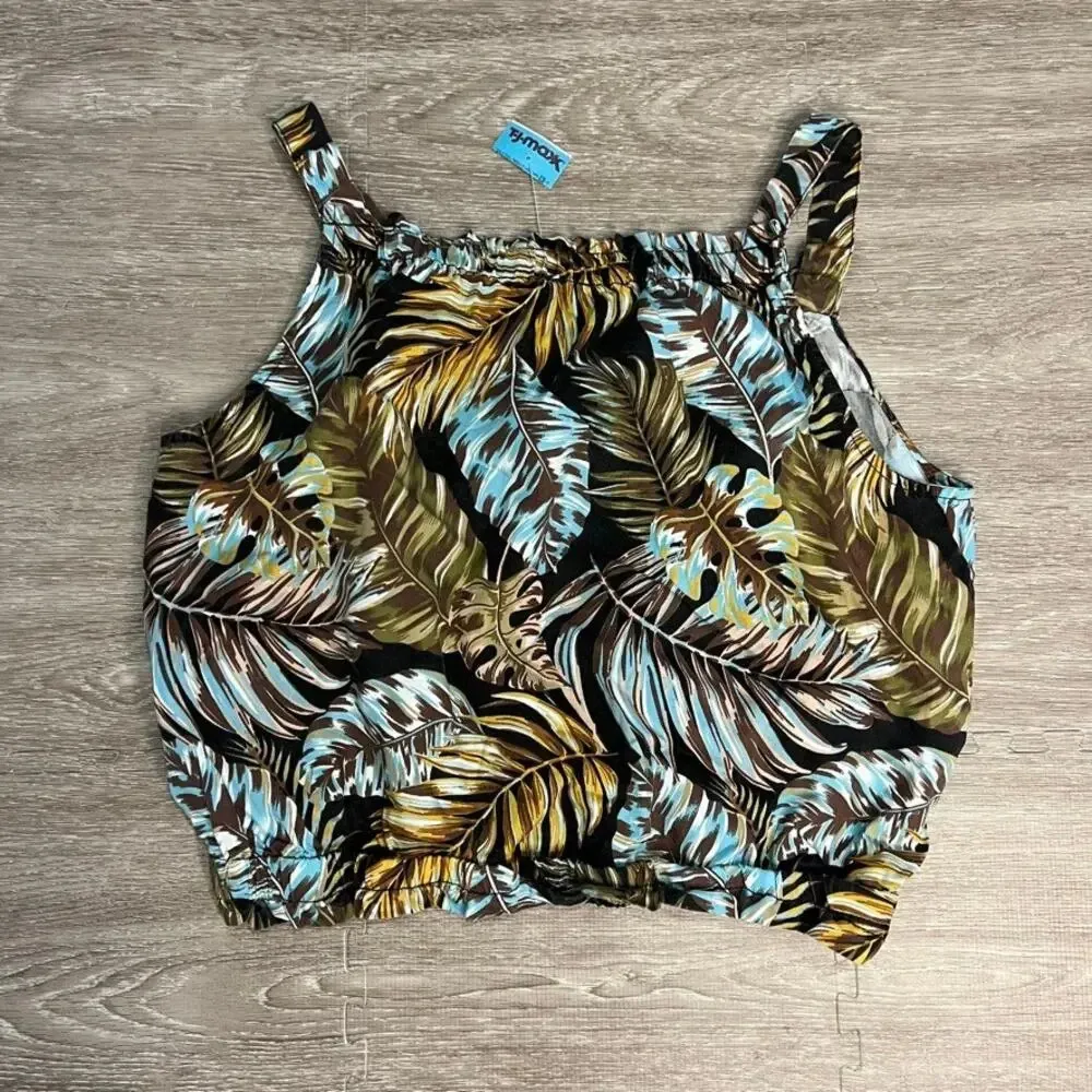 NWT Jane and Delancey Women's‎ Medium Floral Tank Top Spaghetti Straps Summer - Image 4