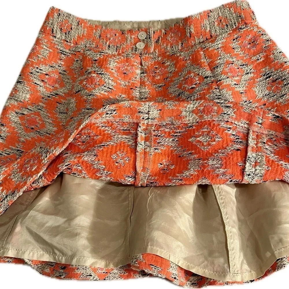 - Nanette Lepore by Anthropologie Jacquard tweet  Swing Skirt Size 8 - Image 7