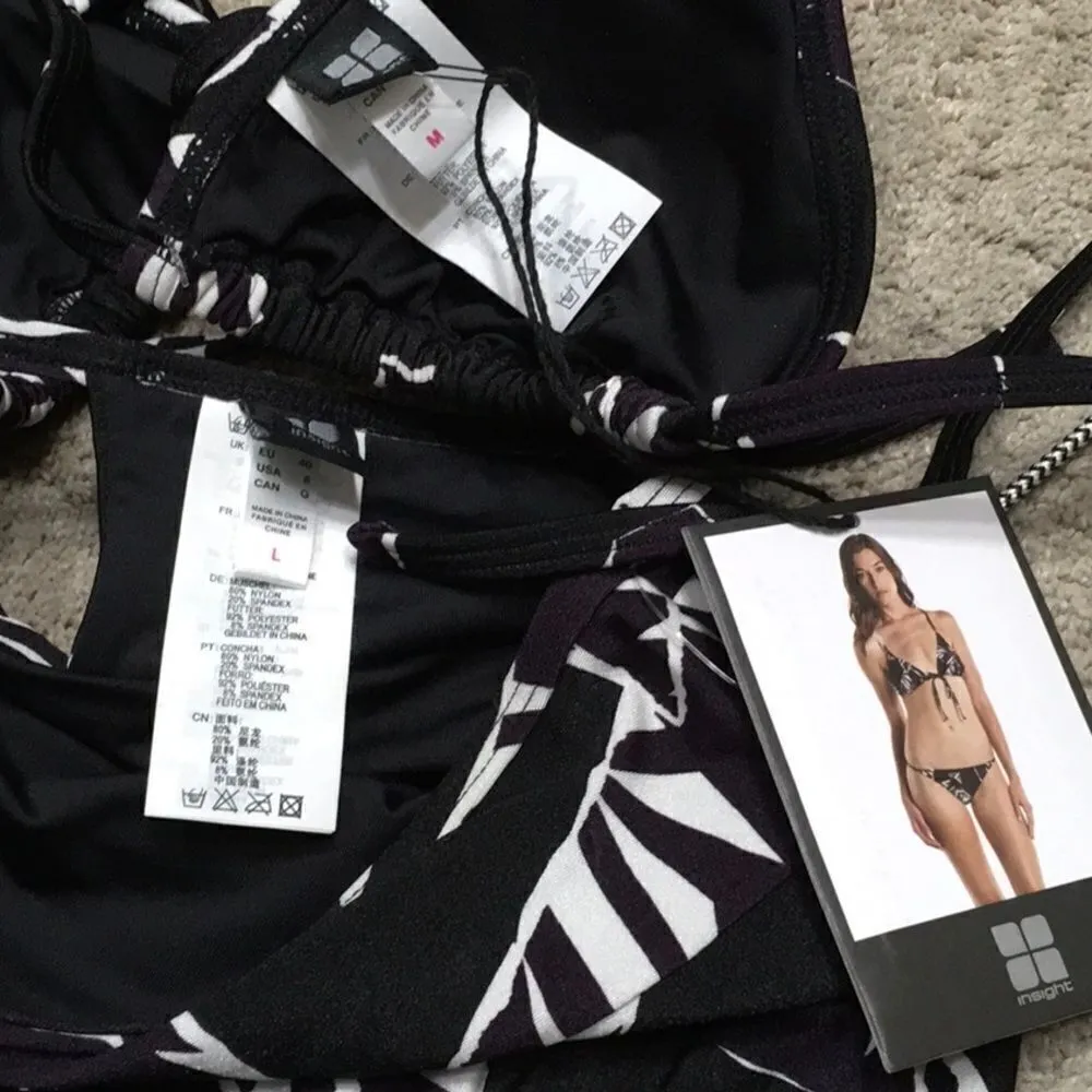INSIGHT hi waisted bikini. NWT Black Size undefined - Image 10